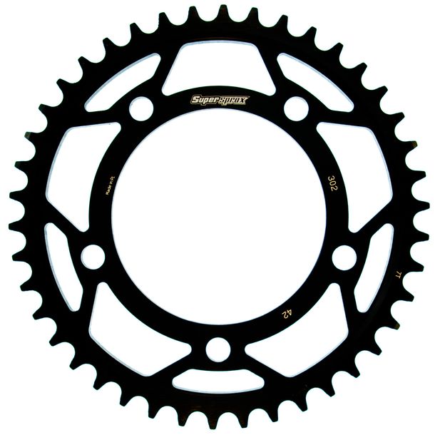 Kettenrad Supersprox 530 LK 138,0mm Ø 112mm 42Z 5-Loch Stahl schwarz