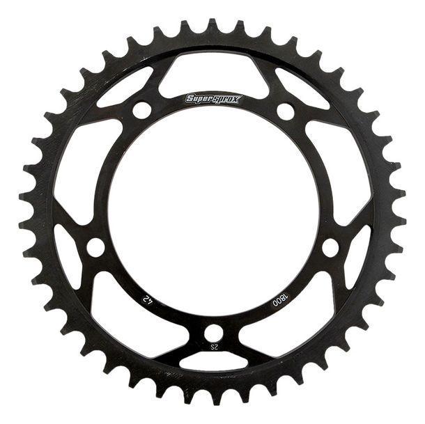 Kettenrad Supersprox 530 LK 140,0mm Ø 120mm 42Z 5-Loch Stahl schwarz