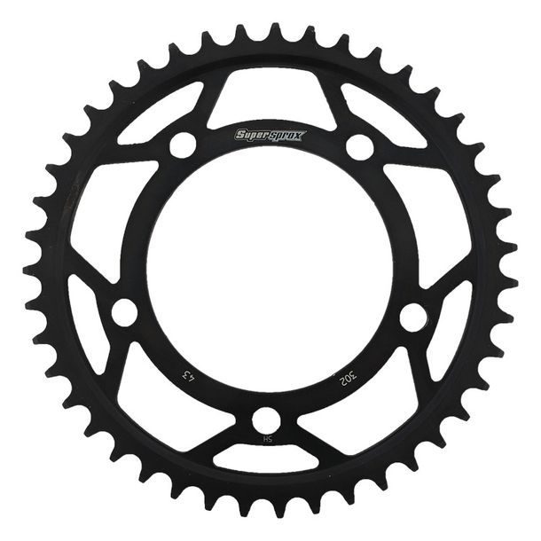 Kettenrad Supersprox 530 LK 138,0mm Ø 112mm 43Z 5-Loch Stahl schwarz
