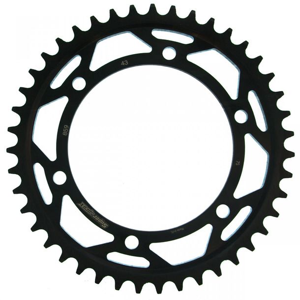 Kettenrad Supersprox 530 LK 150,0mm Ø 130mm 43Z 6-Loch Stahl schwarz