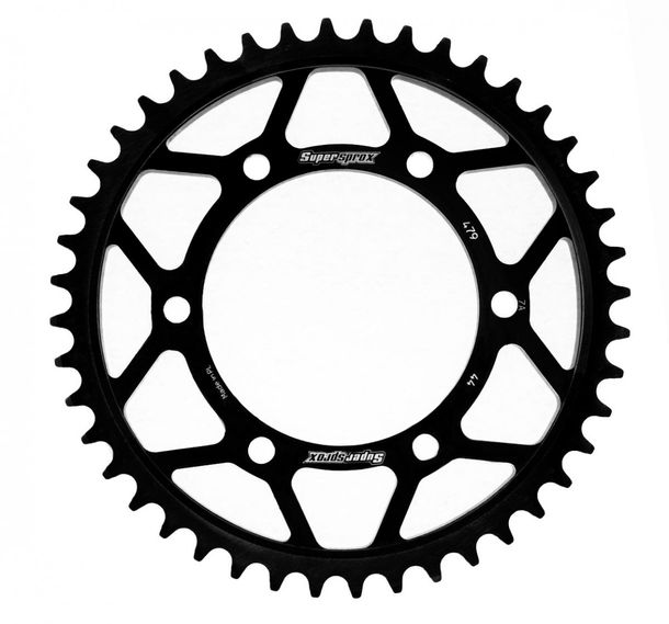 Kettenrad Supersprox 530 LK 130,0mm Ø 110mm 44Z 6-Loch Stahl schwarz