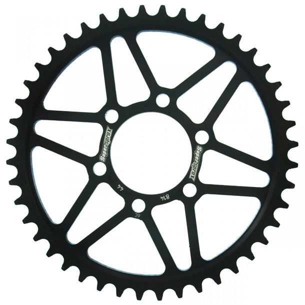 Supersprox 530 LK 84.0mm Ø 64mm 44T 6-hole steel sprocket black