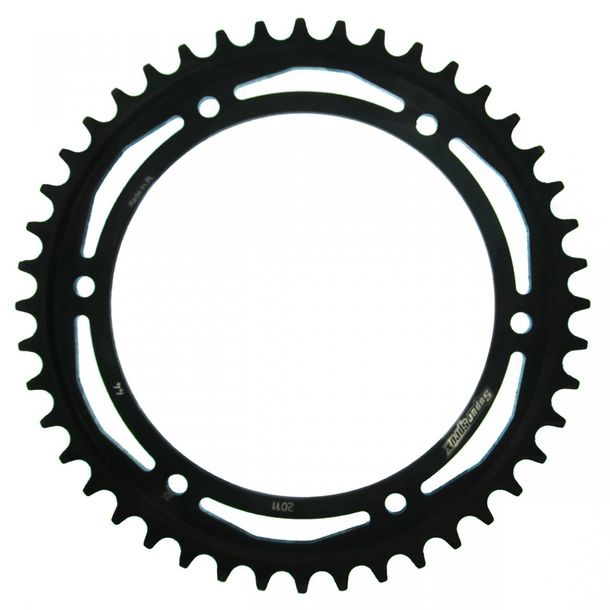 Cadena de acero 44T Supersprox 530 LK, 176,0 mm de diámetro, 155 mm, 44T, negro