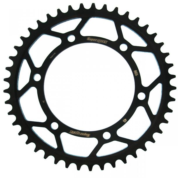 Supersprox 530 LK 145.0 mm diameter 125 mm 45T 6-hole steel chain wheel black