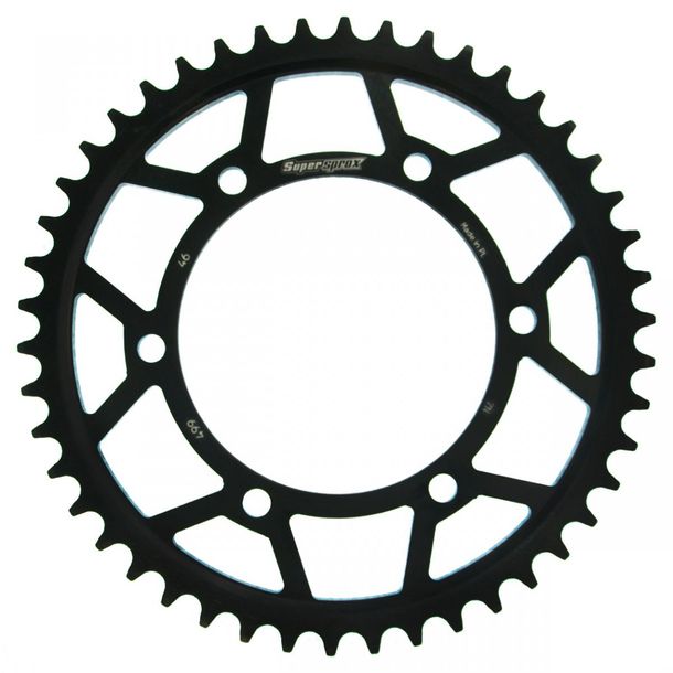 Kettenrad Supersprox 530 LK 140,0mm Ø 120mm 46Z 6-Loch Stahl schwarz