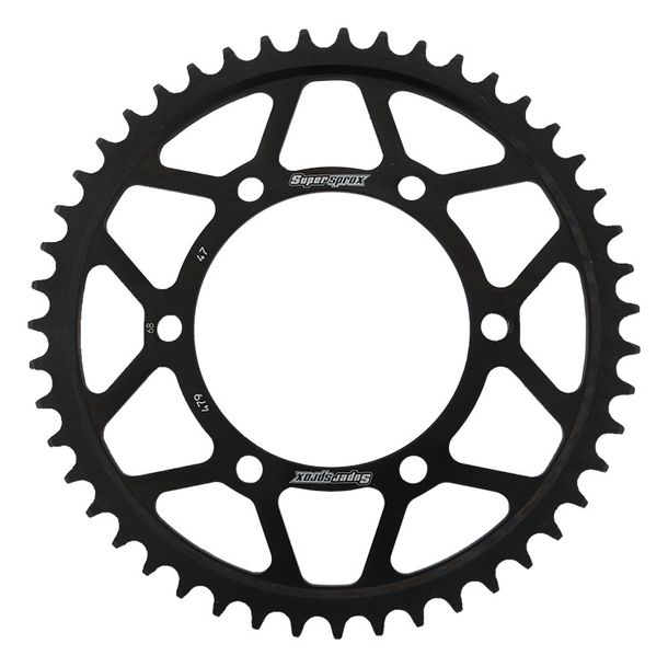 Kettenrad Supersprox 530 LK 130,0mm Ø 110mm 47Z 6-Loch Stahl schwarz