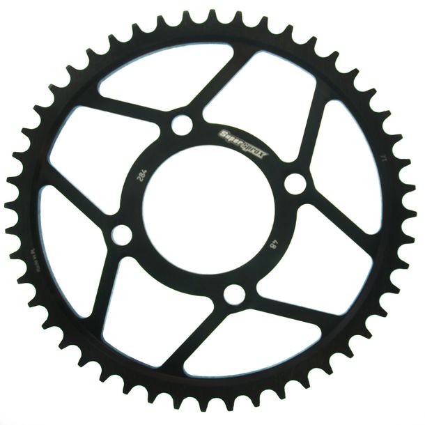 Piñón de acero Supersprox 530 LK 110,0 mm Ø 80 mm 48T negro