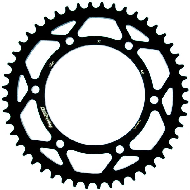 Kettenrad Supersprox 530 LK 160,0mm Ø 134mm 48Z 6-Loch Stahl schwarz