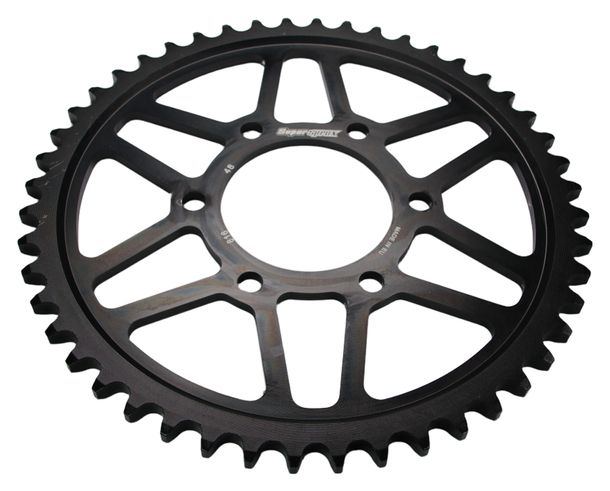 Kettenrad Supersprox 530 LK 100,0mm Ø 76mm 48Z 6-Loch Stahl schwarz