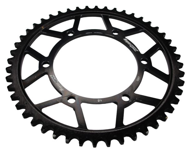 Kettenrad Supersprox 530 LK 140,0mm Ø 120mm 48Z 6-Loch Stahl schwarz