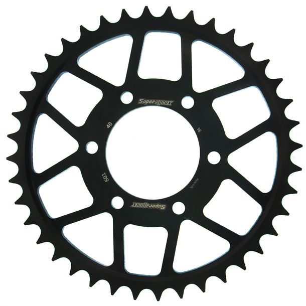 Kettenrad Supersprox 630 LK 104,0mm Ø 80mm 40Z 6-Loch Stahl schwarz