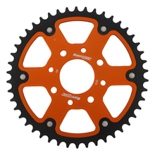 Kettingwiel Supersprox Stealth LK 90,0mm Ø 58mm 46 tanden 4-gaats Aluminium / Staal oranje