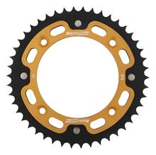 Supersprox Stealth 428 LK 132,0mm Ø 110mm 46Z 4-hole aluminium/steel gold