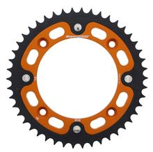 Supersprox Stealth 428 LK 132,0mm Ø 110mm 46Z 4-hole aluminium/steel orange