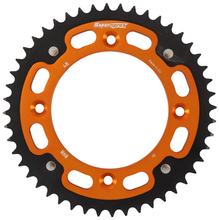 Kettingtandwiel Supersprox Stealth 428 LK 132,0mm Ø 110mm 48 tanden 4-gaats Aluminium / Staal oranje