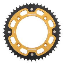 Supersprox Stealth 428 LK 132,0mm Ø 110mm 49Z 4-hole aluminium/steel gold