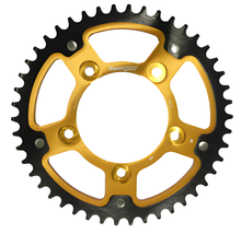 Supersprox Stealth 520 LK 124.0mm diameter 100mm 36T 5-hole aluminium/steel gold