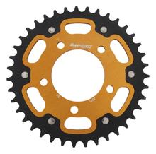 Supersprox Stealth 520 LK 100.0mm Ø 76mm 39T 5-hole aluminium/steel gold sprocket