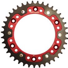 Catena Supersprox Stealth 520 LK 153,0 mm diametro 125 mm 39T 6 fori in alluminio/acciaio rosso
