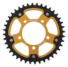 Piñón dorado Supersprox Stealth 520 LK 100,0 mm Ø 80 mm 40Z con 5 orificios