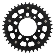 Ruota a catena in alluminio/acciaio a 5 fori Supersprox Stealth 520 LK 100,0 mm Ø 76 mm 40Z nera