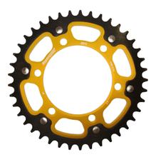 Kettingtandwiel Supersprox Stealth 520 boutcirkel 125,0mm diameter 106mm 41 tanden 6-gaats Aluminium / Staal goud