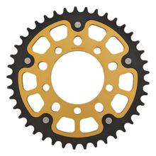 Supersprox Stealth 520 LK 100,0 mm Ø 80 mm 41T Pignone dorato a 5 fori in alluminio/acciaio