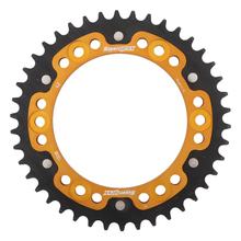 Kettingtandwiel Supersprox Stealth 520 LK 160,0mm Ø 134mm 42 tanden 6-gaats Aluminium / Staal goud