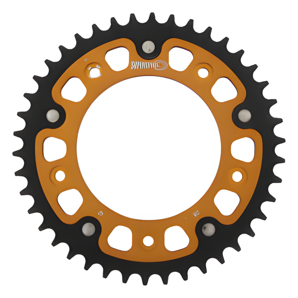 Kettenrad Supersprox Stealth 520 LK 150,0mm Ø 116,2mm 42Z 5-Loch Aluminium / Stahl gold