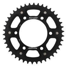 Pignon Supersprox Stealth 520 LK 124,0 mm Ø 100 mm 42T 6 trous en aluminium/acier noir
