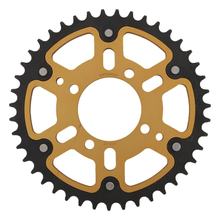 Supersprox Stealth 520 LK 90,0 mm Ø 70 mm 43T 4 fori in alluminio/acciaio dorato