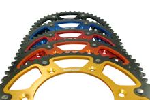 Pignon de chaîne Supersprox Stealth 520 LK 90,0 mm Ø 70 mm 43T à 4 trous en aluminium/acier noir
