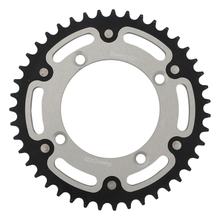 Kettenrad Supersprox Stealth 520 LK 130,0mm Ø 110mm 43Z 4-Loch Aluminium / Stahl silber