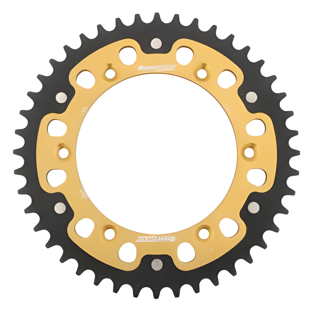 Supersprox Stealth 520 LK 150.0mm Ø 130mm 44T 6-hole aluminium/steel gold sprocket