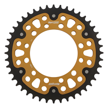Supersprox Stealth 520 LK 130.0mm Ø 110mm 44T 6-hole aluminium/steel gold sprocket