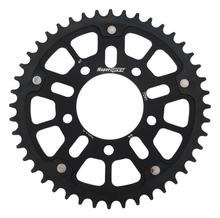 Chaîne Supersprox Stealth 520 LK 100,0 mm Ø 76 mm 44T à 5 trous en aluminium/acier noire