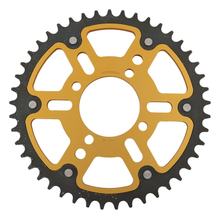 Supersprox Stealth 520 LK 90.0mm Ø 70mm 45Z 4-hole aluminium/steel gold sprocket