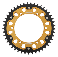 Supersprox Stealth 520 LK 150.0mm Ø 130mm 45Z 6-hole aluminium/steel gold sprocket