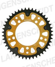 Kettingtandwiel Supersprox Stealth 520 Steekmaat 130,8mm Ø 110mm 46 Tanden 5-Gats Aluminium / Staal goud