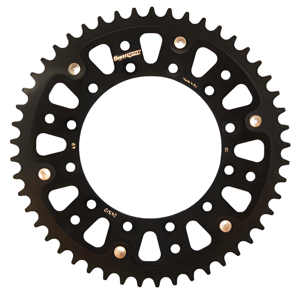 Kettenrad Supersprox Stealth 520 LK 150,0mm Ø 130mm 49Z 6-Loch Aluminium / Stahl schwarz