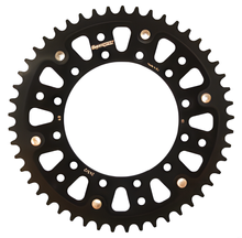 Supersprox Stealth 520 LK 150,0 mm Ø 130 mm 49Z Pignone nero a 6 fori in alluminio/acciaio