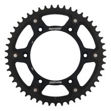 Kettingtandwiel Supersprox Stealth 520 Steek 150,0mm Diameter 125mm 49 Tanden 6-Gats Aluminium / Staal zwart