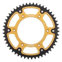 Kettenrad Supersprox Stealth 520 LK 152,0mm Ø 125mm 50Z 6-Loch Aluminium / Stahl gold