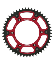 Kettenrad Supersprox Stealth 520 LK 152,0mm Ø 125mm 50Z 6-Loch Aluminium / Stahl rot