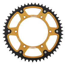 Supersprox Stealth 520 LK 150,0 mm Ø 130 mm 51Z Pignone dorato a 6 fori in alluminio/acciaio