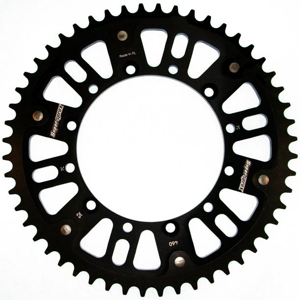 Kettenrad Supersprox Stealth 520 LK 150,0mm Ø 134mm 52Z 6-Loch Aluminium / Stahl blau