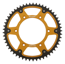 Supersprox Stealth 520 LK 150,0 mm Ø 125 mm 53Z Aluminio/acero dorado con 6 orificios