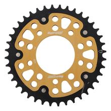 Rozetka Supersprox Stealth 525 dělená 110,0mm průměr 80mm 40 zubů 5 děr hliník / ocel zlatá