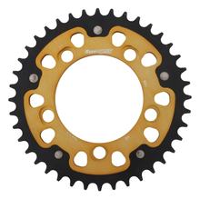 Rozetka Supersprox Stealth 525 dělená 124,0mm průměr 101mm 40 zubů 5 děr hliník / ocel zlatá