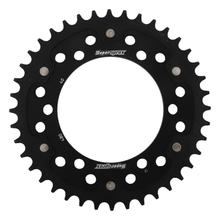 Kettenrad Supersprox Stealth 525 LK 130,0mm Ø 110mm 40Z 6-Loch Aluminium / Stahl schwarz